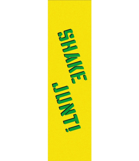 SHAKE JUNT GRIP PLAQUE YELLOW GREEN  9X33