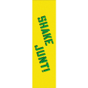 SHAKE JUNT GRIP PLAQUE YELLOW GREEN  9X33