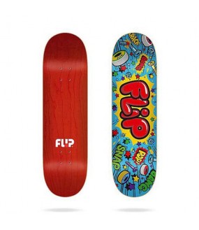 Team Bang Red 7.87"x29.5" Flip Deck