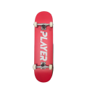 PLAYER BOARD - PLAYER LOGO 8.125" RED COMPLETE