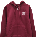 PARIS STREET CULTURE - SWEAT ZIP - DARK RED