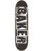 BAKER DECK BRAND LOGO BLK WHT 8.25 X 31.75