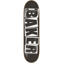 BAKER DECK BRAND LOGO BLK WHT 8.25 X 31.75