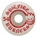 SPITFIRE WHEELS (JEU DE 4) 54MM BURNER 99DU RED