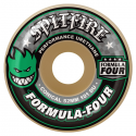 SPITFIRE WHEELS (JEU DE 4) 52MM F4 101D CONICAL GREEN PRINT