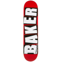 BAKER DECK BRAND LOGO WHITE 8.0 X 31.5