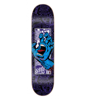 SANTA CRUZ DECK FLIER COLLAGE HAND 7.75 X 31.4