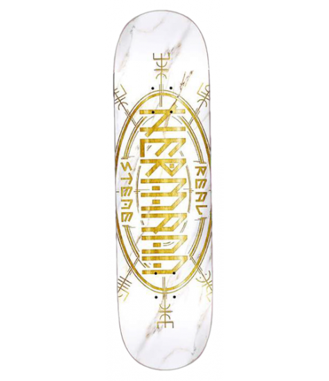 REAL DECK HERMANN STENE OVAL TF WHITE 8.5 X 31.35 - 13.75