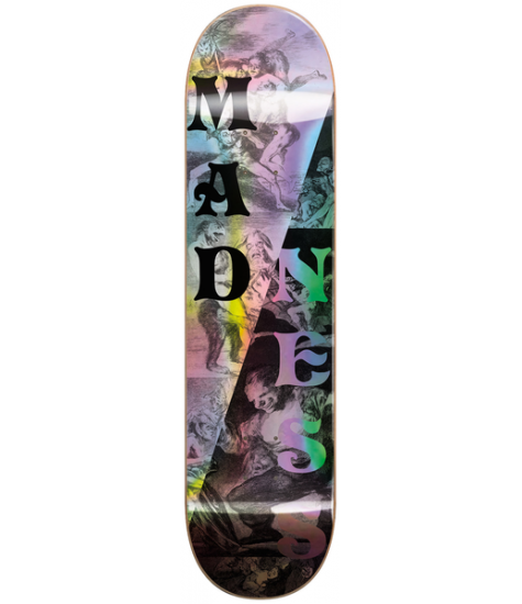 MADNESS DECK SPLIT OVERLAP POPSICLE R7 HOLOGRAPH 8.0 X 31.62