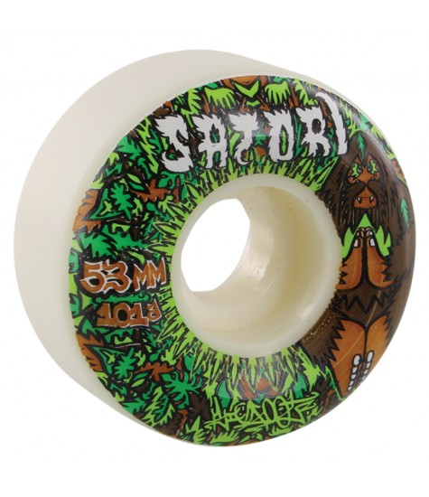 SATORI BIGFOOT CONICAL SHAPE WHEELS 53MM