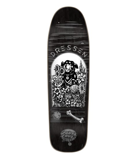 SANTA CRUZ DECK DRESSEN PUP SHAPED 9.31 X 32.36