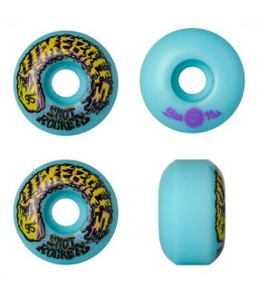 SLIME BALLS WHEELS SNOT ROCKET BLUE 53MM 95A