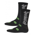 DEATHWISH SOCKS ROLL THE DICE BLK