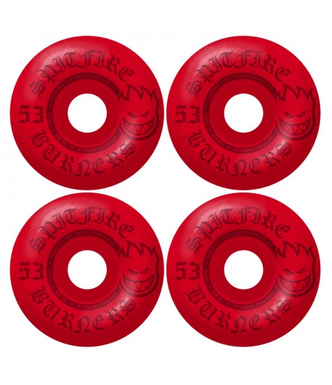 SPITFIRE WHEELSBURNER RED 53MM 99D