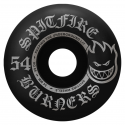 SPITFIRE WHEELS (JEU DE 4) 54MM BURNER BLACK BLACK