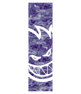 SPITFIRE GRIP PLAQUE BIGHEAD SMOKE 9 X 33 PURPLE CLEAR