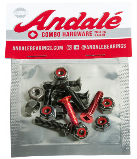 ANDALE VISSERIE (JEU DE 8) COMBO PHILLIPS ALLEN 0.875 RED