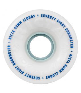 RICTA WHEELS (JEU DE 4) 60MM CLOUDS WHITE 78A