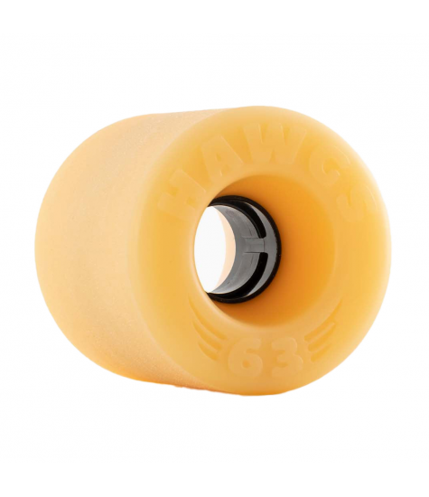 HAWGS WHEELS (JEU DE 4) 63MM DOOZIES MANGO ORANGE 78A