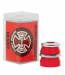 INDEPENDENT BUSHINGS (JEU DE 4) CONICAL SOFT 88A RED