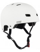 BULLET HELMET (CASQUE) MATT WHITE + MOUSSES S/M